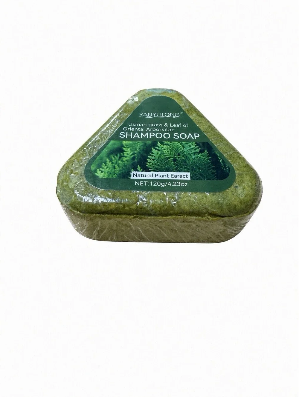 Yanyutong Usman Grass Shampoo Soap Bar Oriental Arborvitae Rosemary 120g New